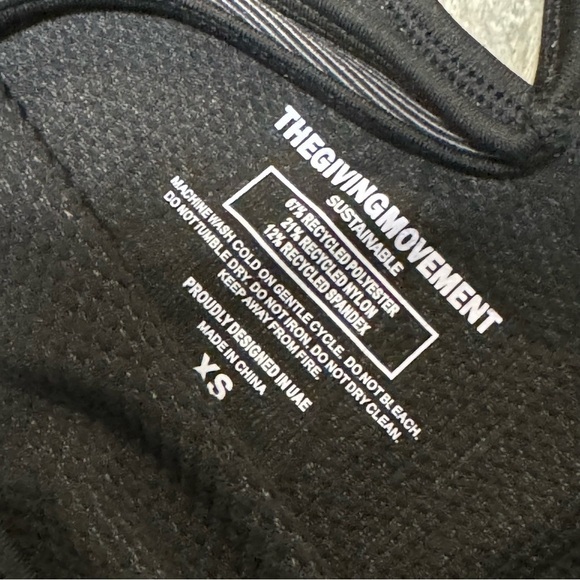 The Giving Movement Tonal Compression Sleeveless Bodysuit XS - Picture 7 of 8